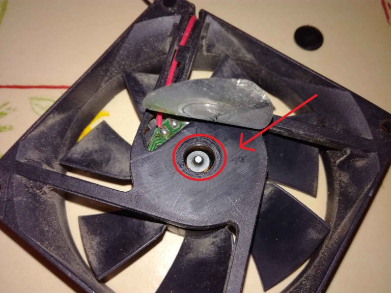 Réparer un ventilateur qui fait du bruit